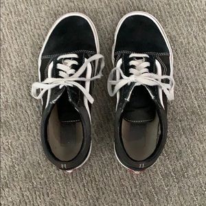 black old skool vans